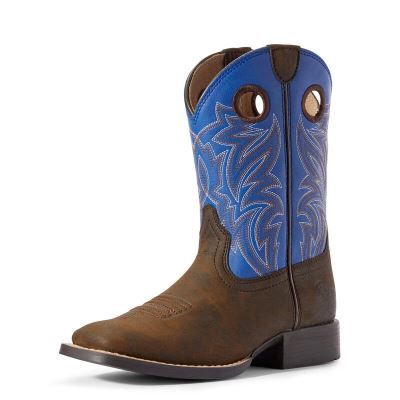 Ariat Catch Em Koyu Çikolata Western Csizma Çocuk (26822-991)